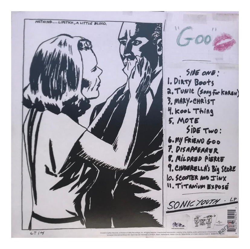Sonic Youth Goo Lp Vinyl
