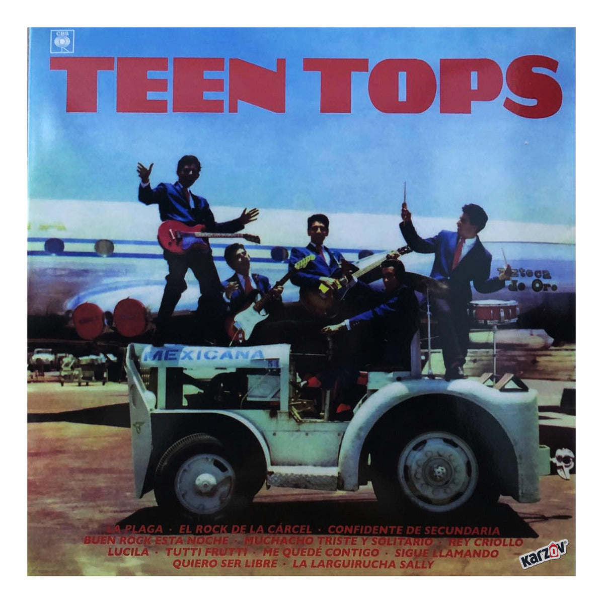 Teen Tops Blue Clear Lp Vinyl