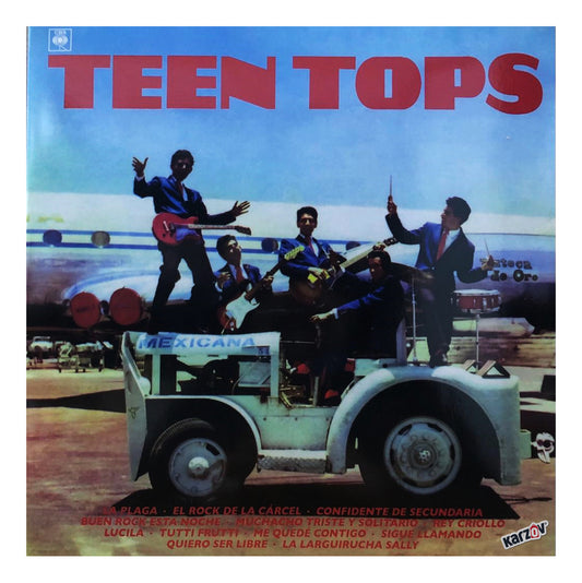 Teen Tops Blue Clear Lp Vinyl