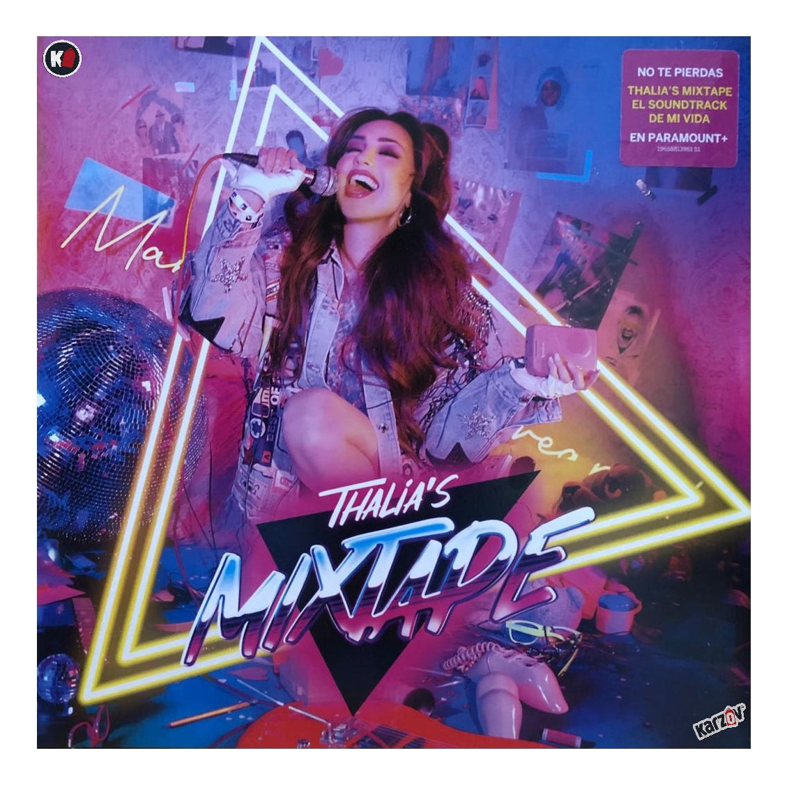 Thalia Mixtape El Soundtrack De Mi Vida Pink Rosa Lp Vinyl