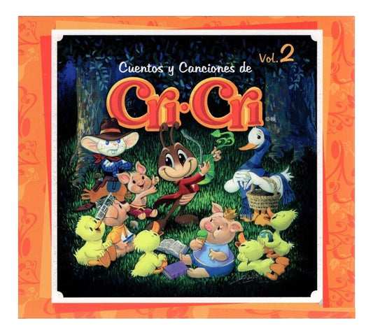 Cri-Cri Cuentos Y Canciones Vol. 2 / Boxset 3 Discos Cd