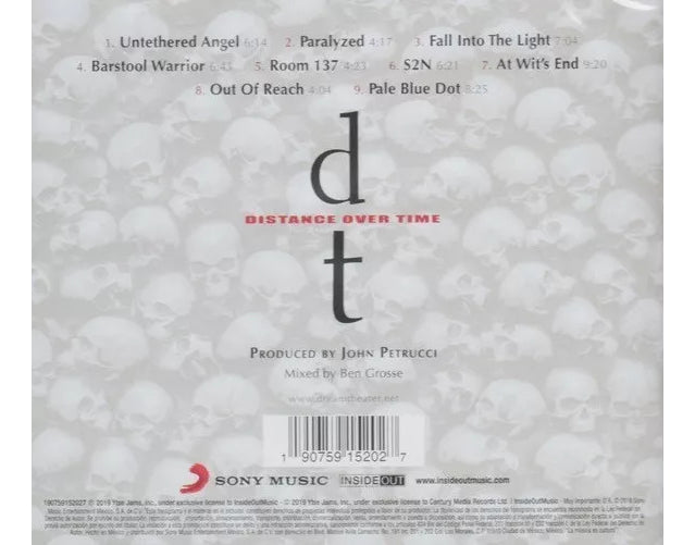 Dream Theater Distance Over Time Disco Cd
