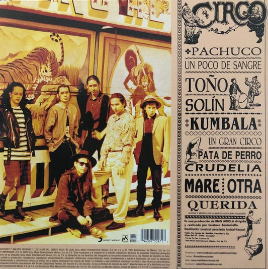 Maldita Vecindad & Los Hijos 5 Piso El Circo Rosa Lp Vinyl