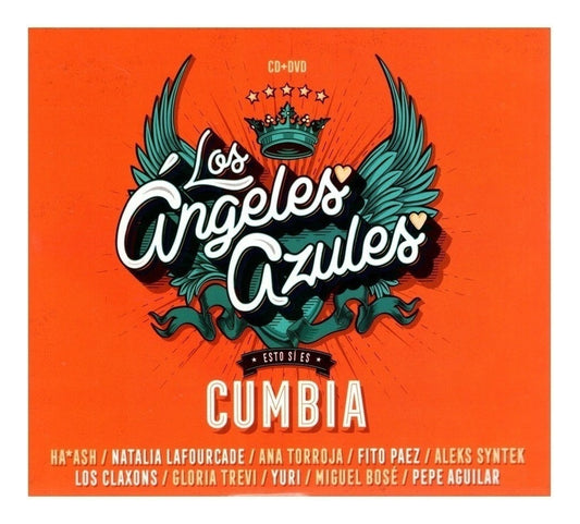 Los Angeles Azules Esto Si Es Cumbia Disco Cd + Dvd