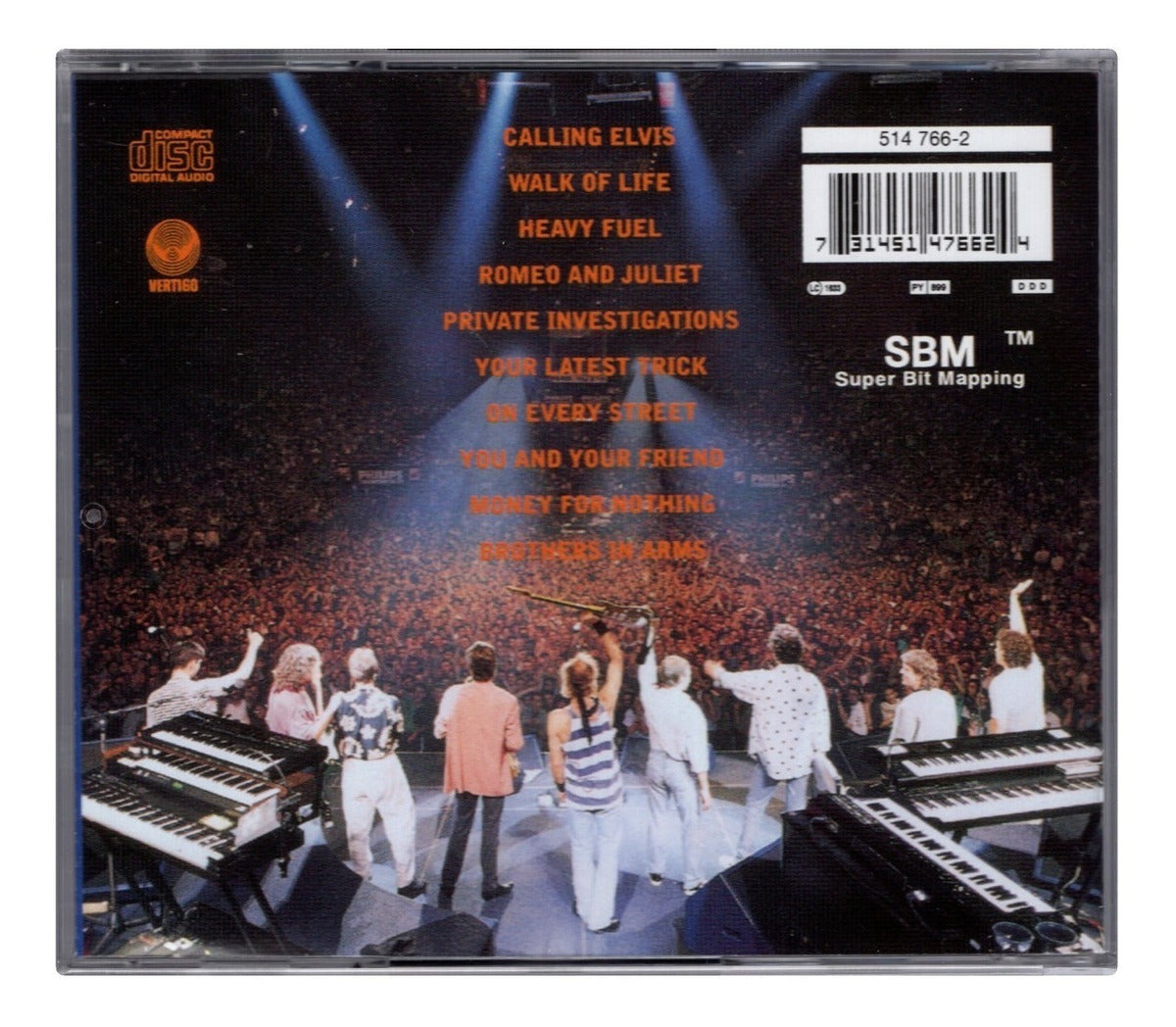 Dire Straits On The Night Disco Cd
