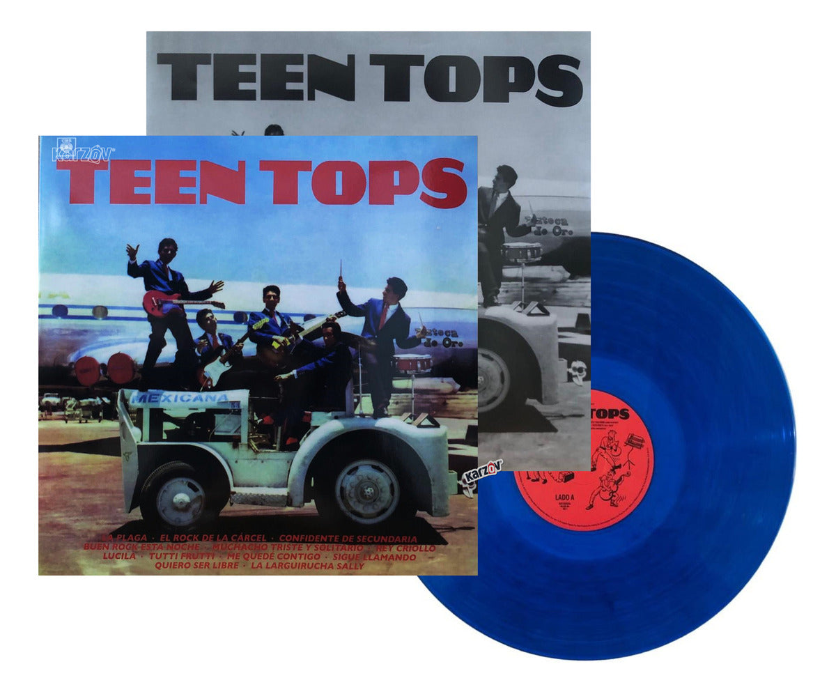 Teen Tops Blue Clear Lp Vinyl