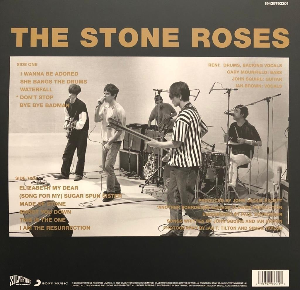 The Stone Roses Clear Lp Vinyl