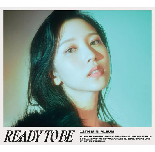 **Twice Ready To Be 12th Mini Album Disco Cd / Version Mina