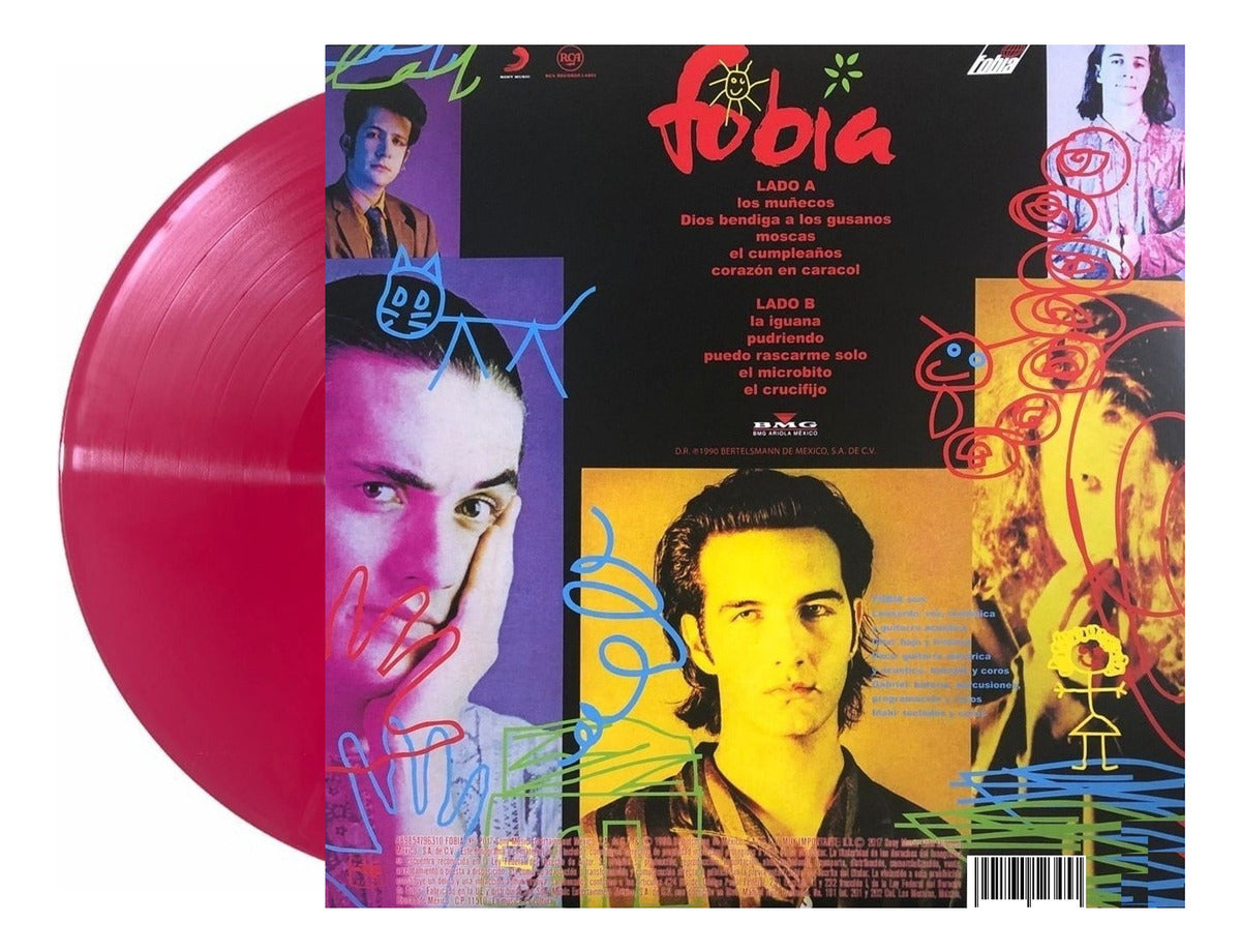 Fobia Edicion Limitada Rojo Red Lp Vinyl