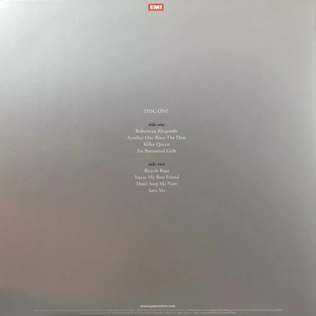 Queen The Platinum Collection Disco 1 Amarillo Yellow Lp Vinyl