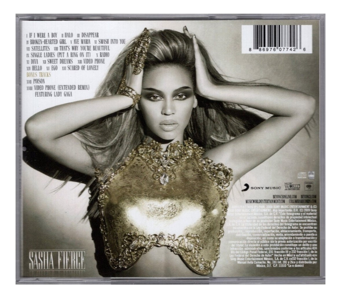 Beyonce I Am ... Sasha Fierce Deluxe Disco Cd
