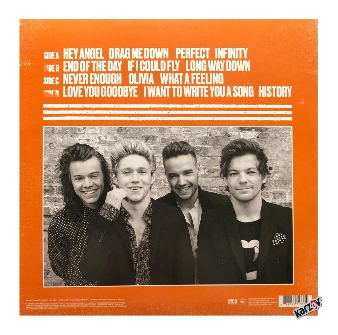 One Direction Made In The A.m. 2 Lp Vinyl