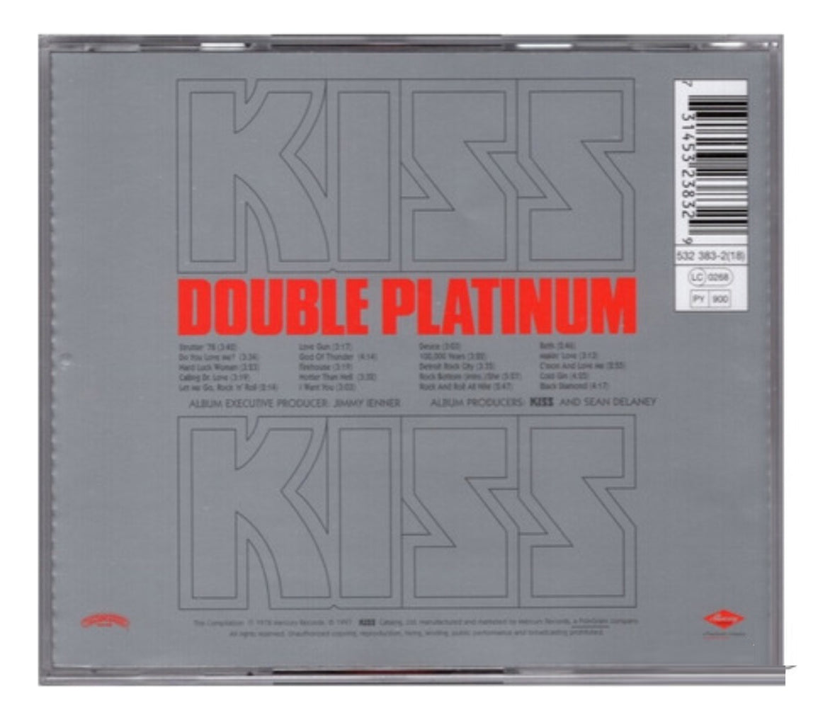 Kiss Double Platinum Disco Cd