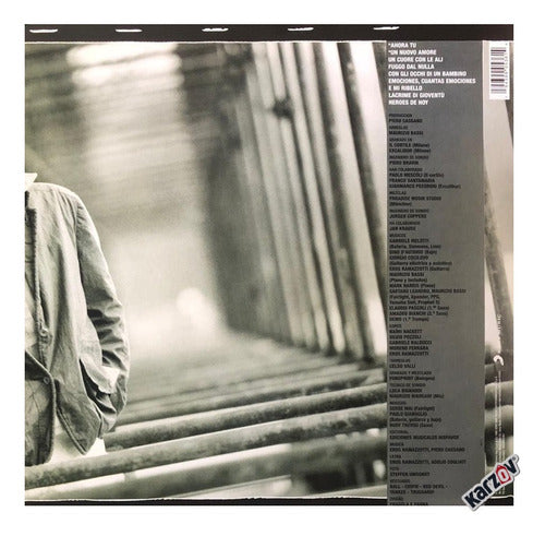 Eros Ramazzotti Heroes De Hoy Lp Acetato Vinyl Rojo