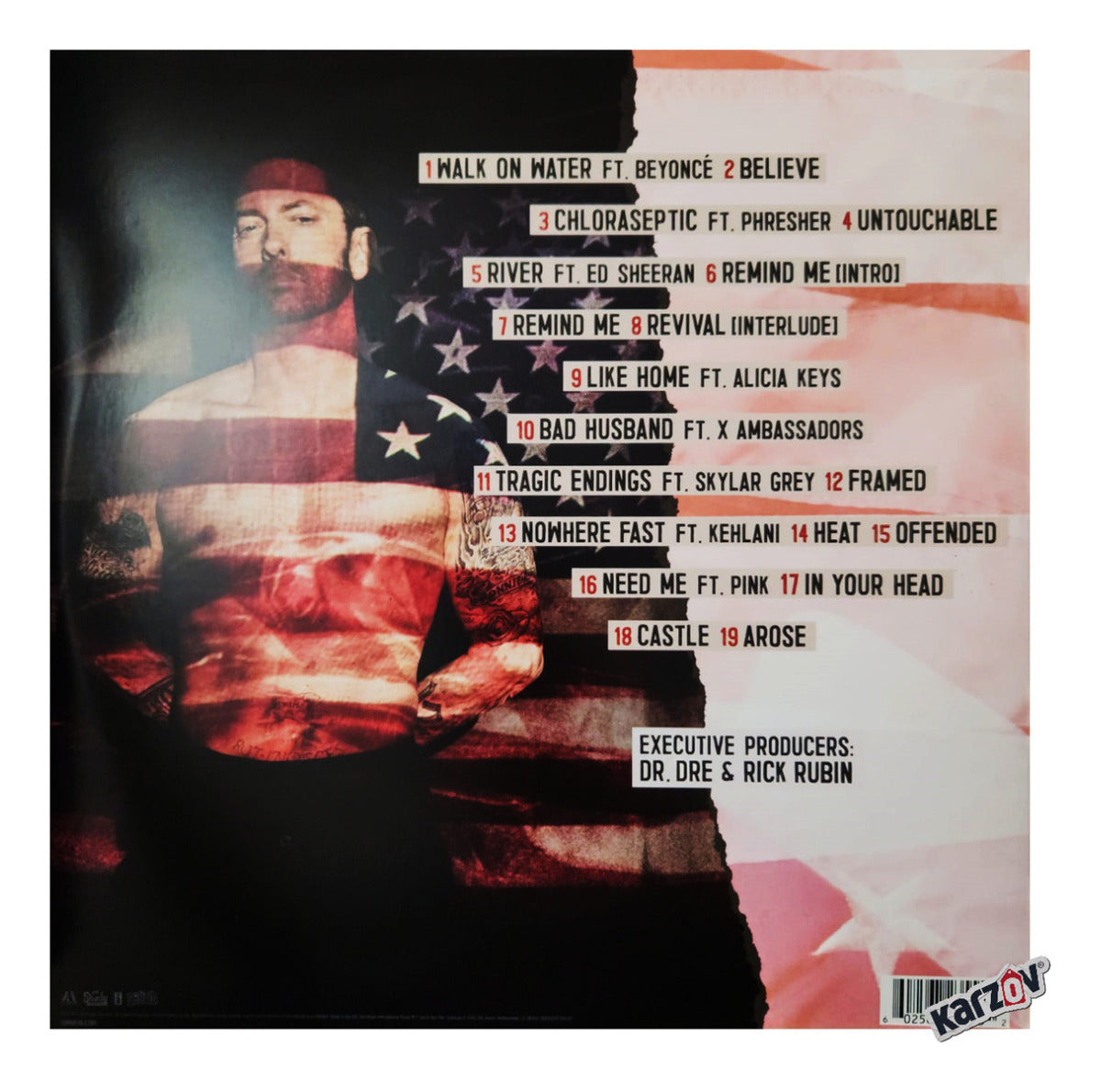 Eminem Revival 2 Lp Vinyl