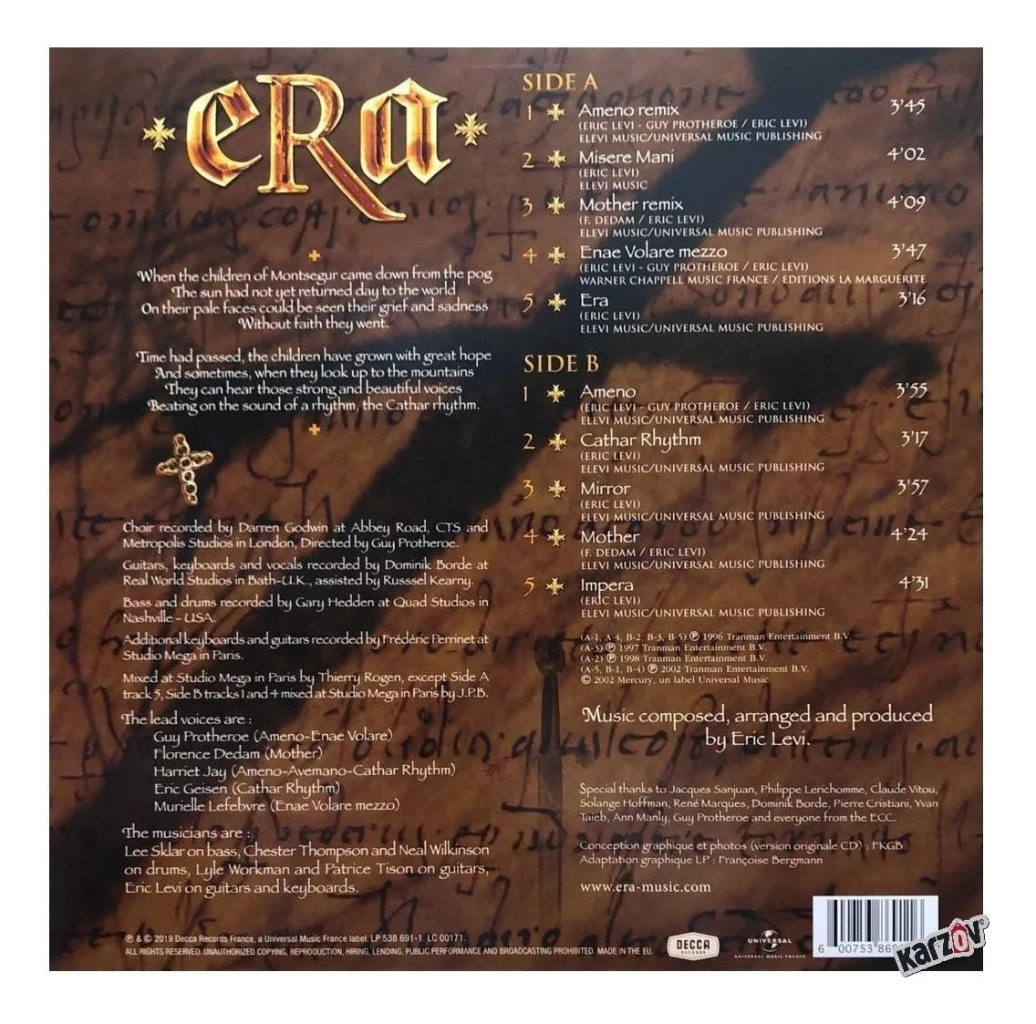 Era Lp Vinyl