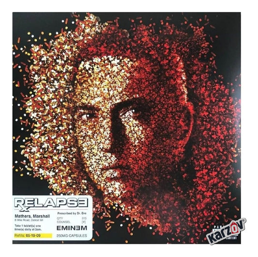 Eminem Relapse 2 Lp Acetato Vinyl