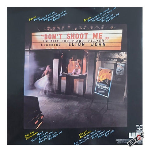 Elton John Don't Shoot Me I'm Only Rsd 2023 Red Lp Vinyl