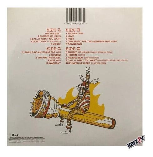 Foster The People Torches X Deluxe 2 Lp Vinyl Naranja