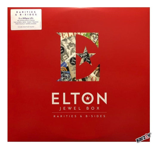Elton John Jewel Box Rarities & B-sides 3 Lp Vinyl