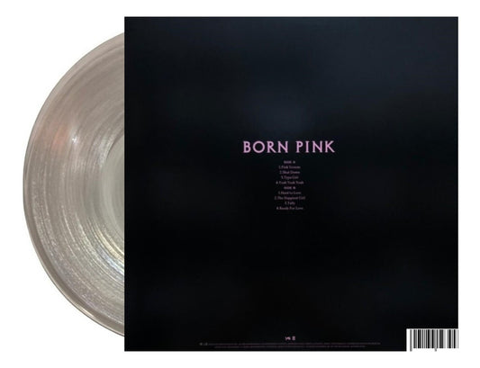 Blackpink Born Pink Crystal Clear Lp Vinyl