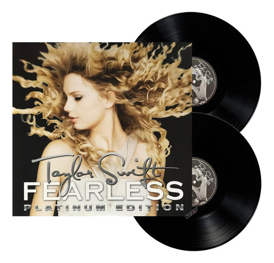 Taylor Swift Fearless Edition Platinum 2 Lp Vinyl