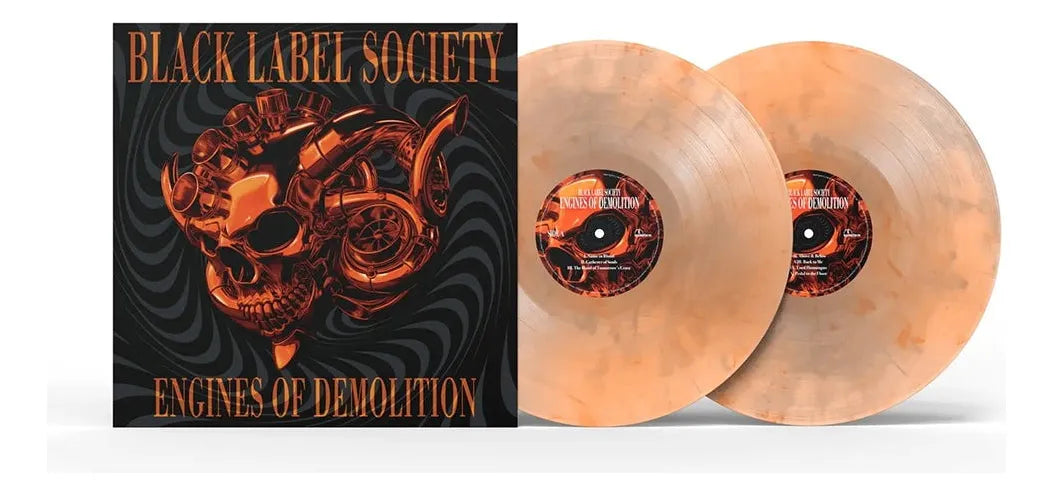 Black Label Society Engines Of Demolition Limited Marbled Doble Vinyl