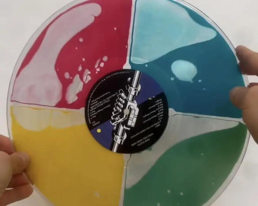 Pink Floyd Wish You Were Here Vinilo 4 Colores Liquido Vinyl