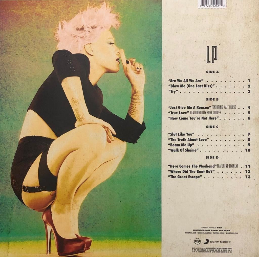 Pink The Truth About Love 2 Lp Vinyl