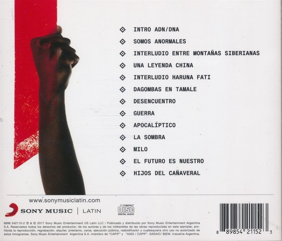 Residente Calle 13 Disco Cd