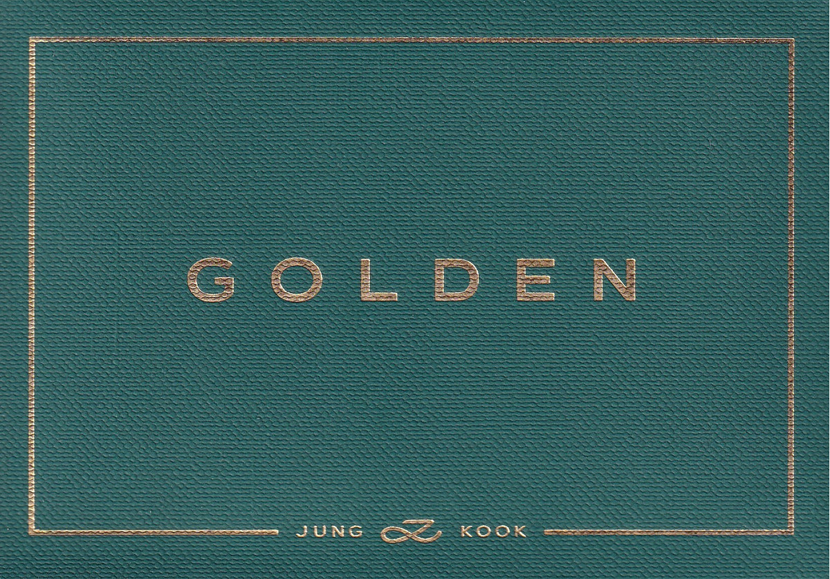 Jung Kook ( BTS ) Album Golden - Version Weverse Qr Card 🫰🏻