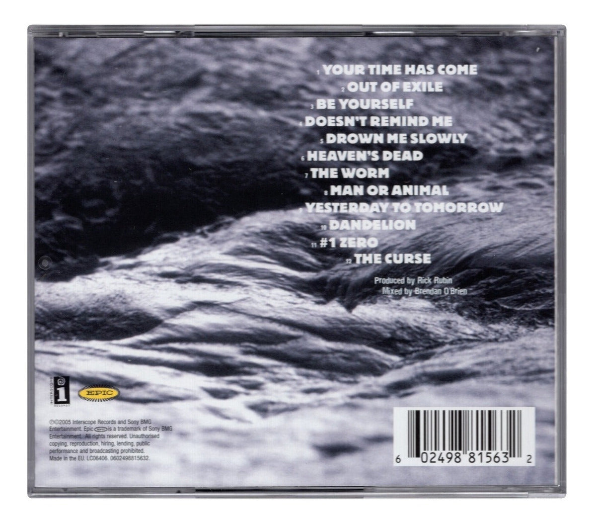 Audioslave Out Of Exile Disco Cd