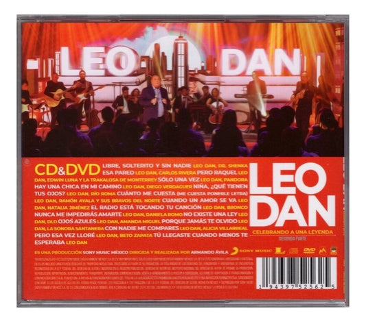 Leo Dan Celebrando A Una Leyenda Parte 2 Disco Cd + Dvd