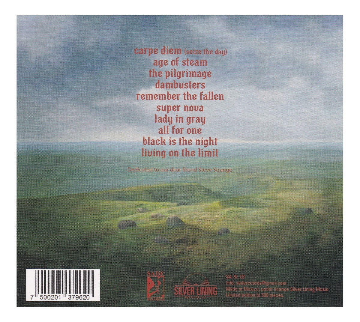 Carpe Diem Saxon Disco Cd