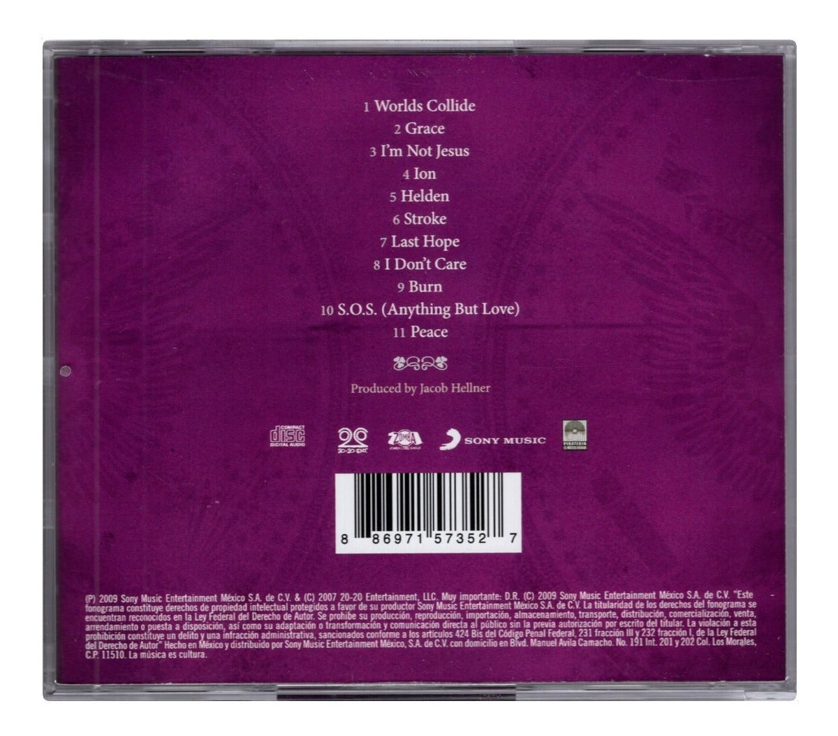 Apocalyptica Worlds Collide Disco Cd