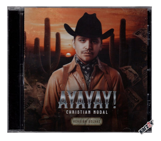 Christian Nodal Ayayay! Deluxe Disco Cd