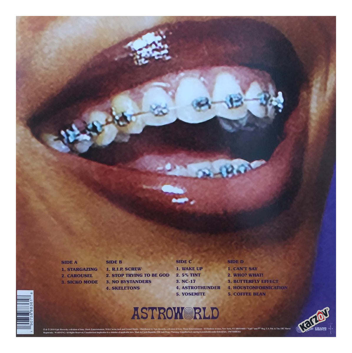 Travis Scott Astroworld Importado 2 Lp Vinyl