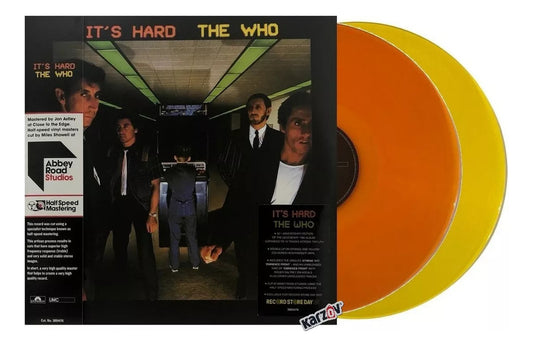 The Who It Hard 40th Aniversary Rsd 2022 Orange & Yellow 2 Lp Vinyl