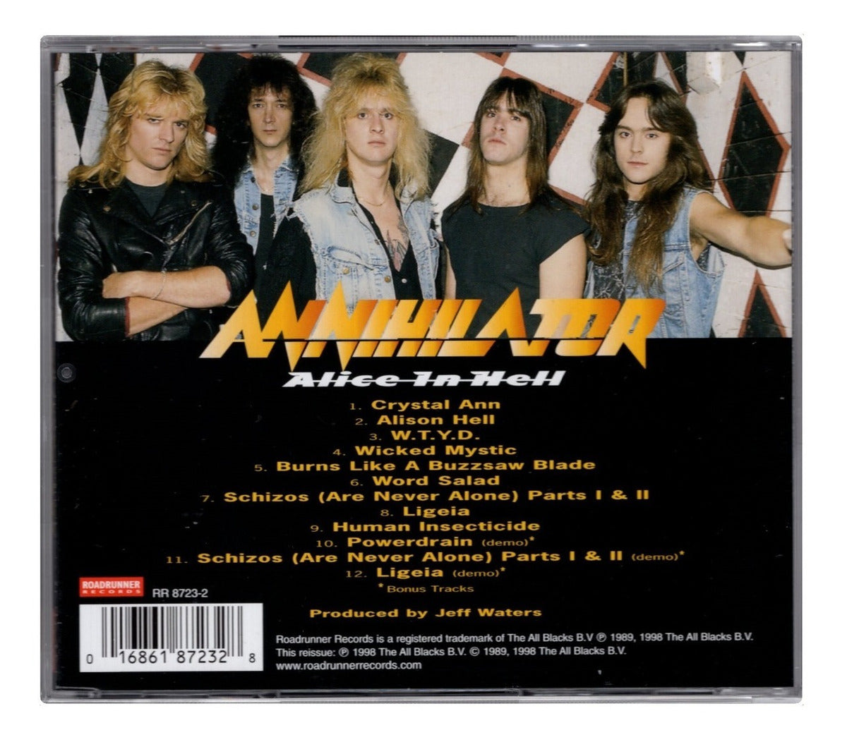 Annihilator Alice In Hell Disco Cd