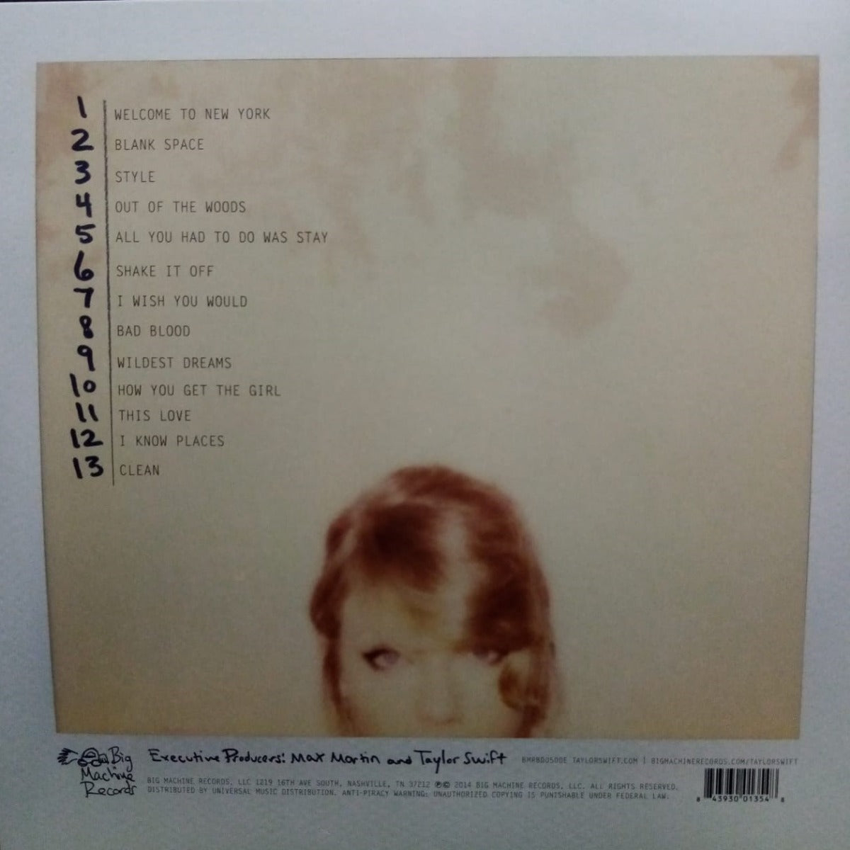 Taylor Swift 1989 Importado 2 Lp Vinyl