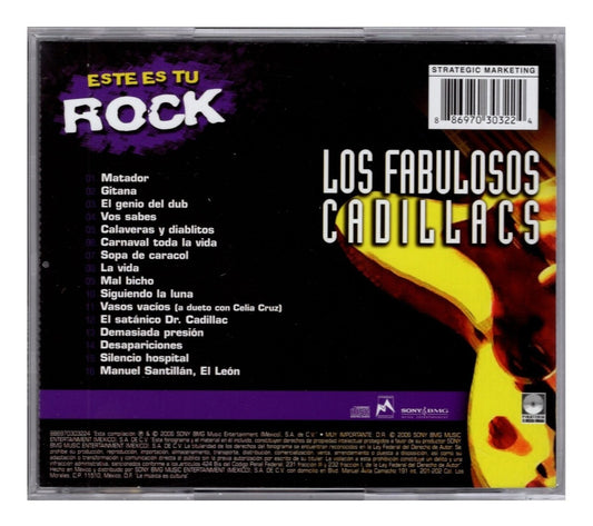Los Fabulosos Cadillacs Este Es Tu Rock Disco Cd