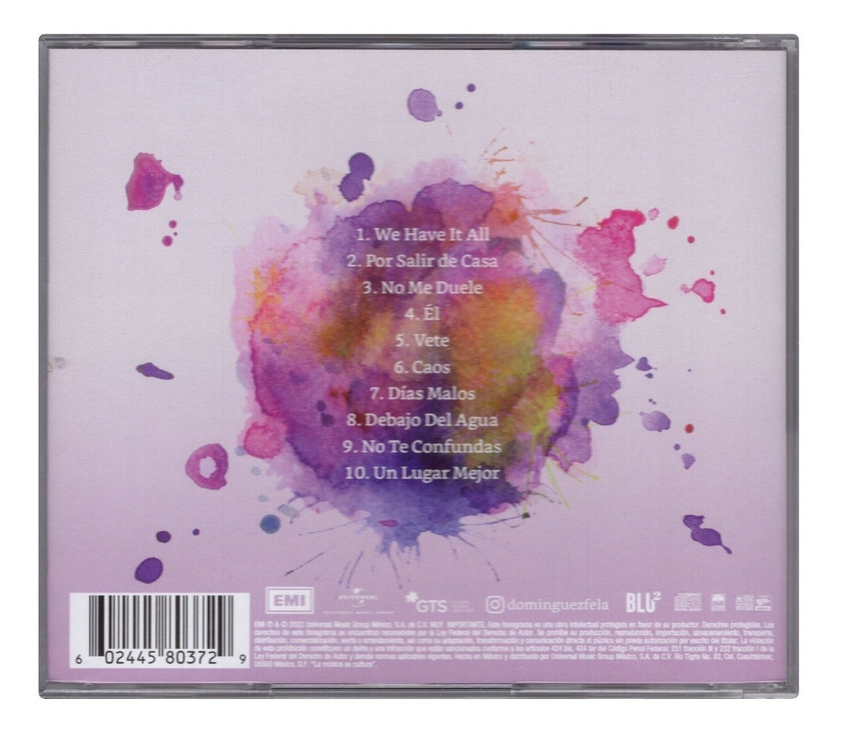 Fela Dominguez Con Todo Y Caos Disco Cd