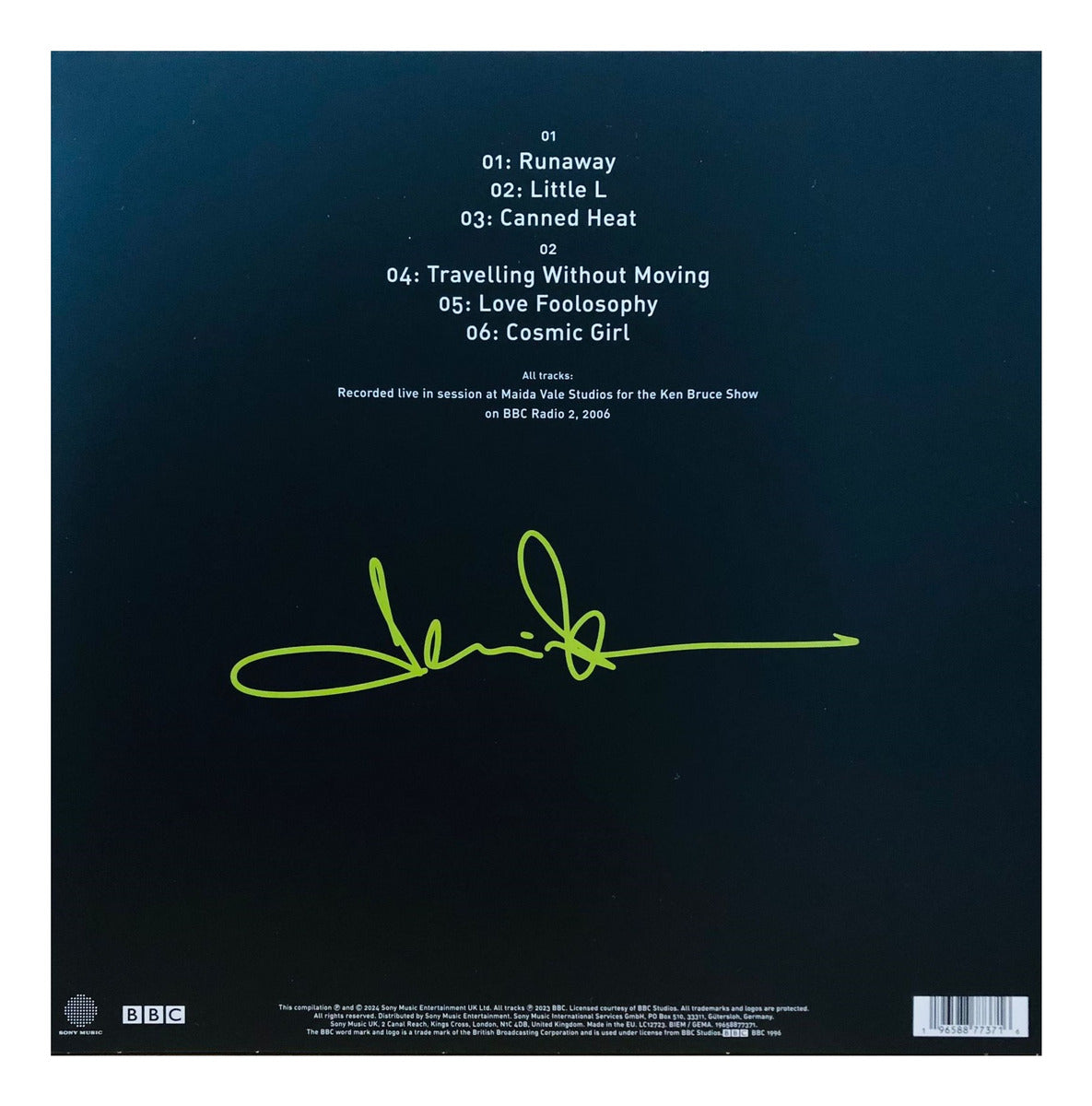 Jamiroquai Live At Bbc Maida Vale 2006 Rsd 2024 Lp Vinyl