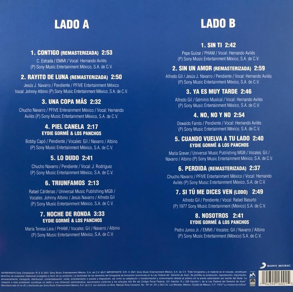 Los Panchos Personalidad Lp Acetato Vinyl