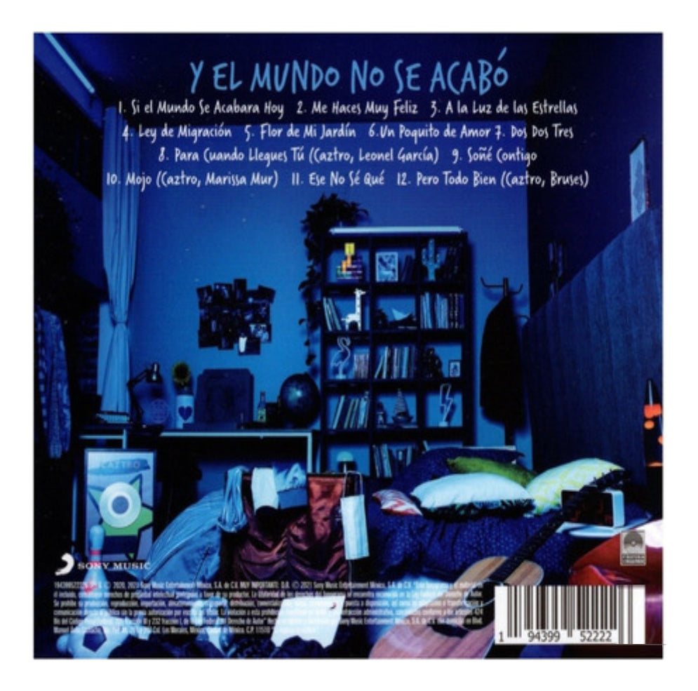 Caztro Y El Mundo No Se Acabo Disco Cd