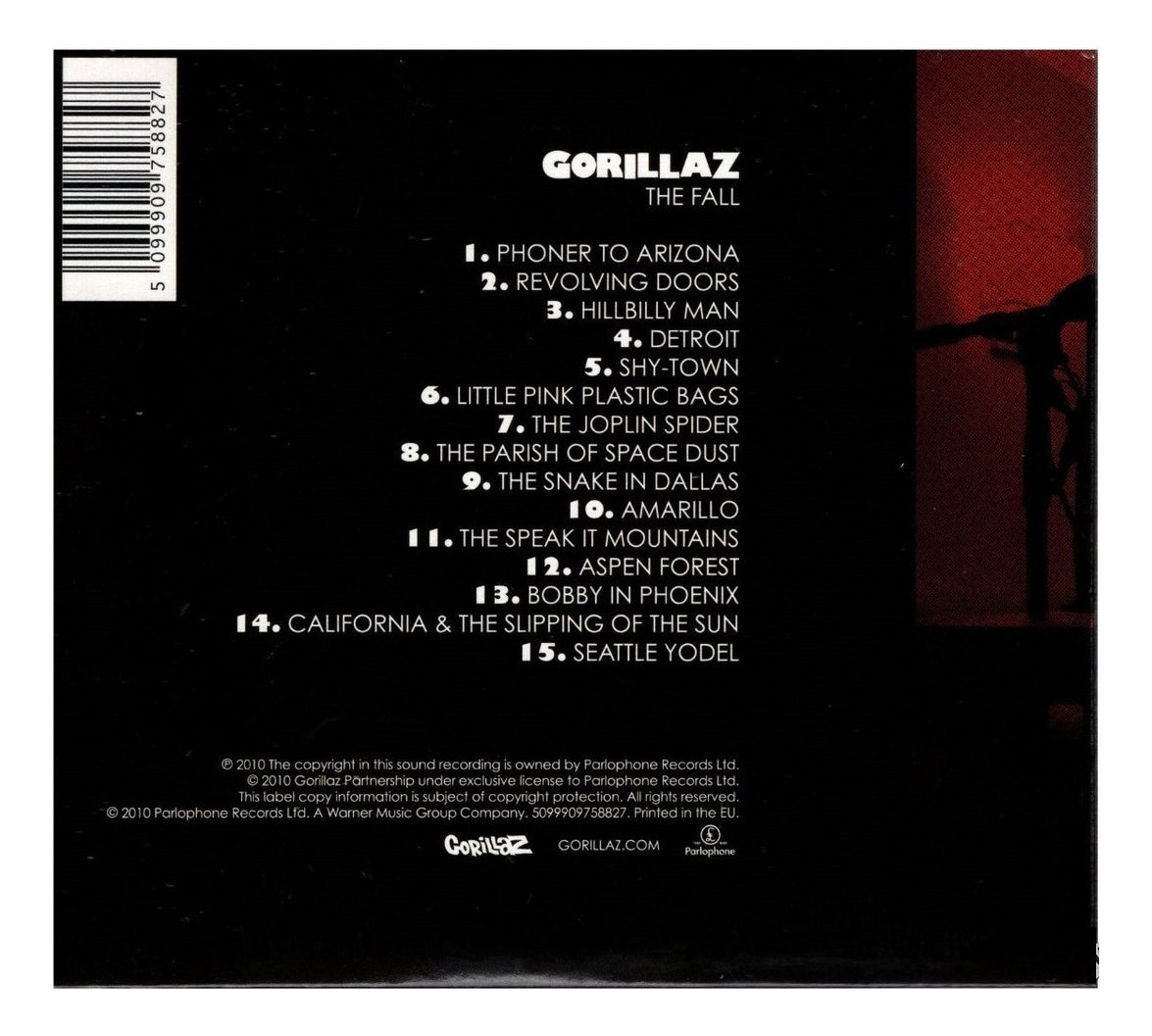 Gorillaz The Fall Disco Cd