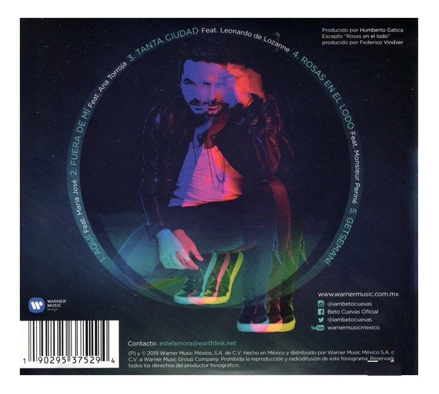 Beto Cuevas Lateral Disco Cd