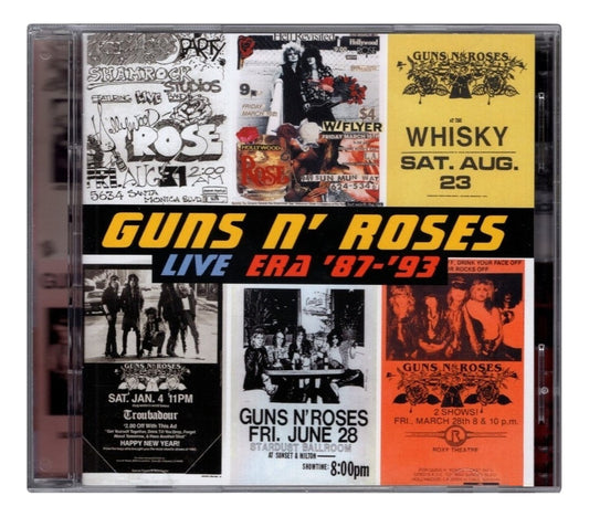 Guns N' Roses Live Era (87-93) 2 Discos Cd