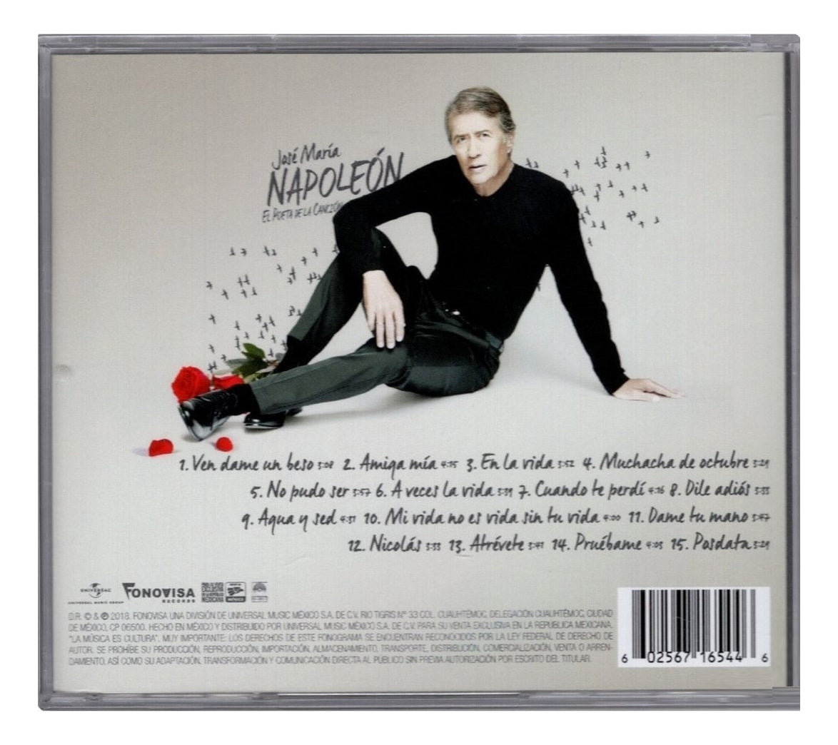 Jose Maria Napoleon El Poeta De La Cancion Disco Cd