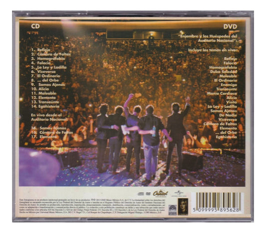 Enjambre Y Los Huéspedes Del Orbe Edicion Especial Cd + Dvd